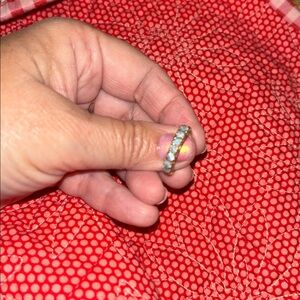 Topaz 10k Ring size 6